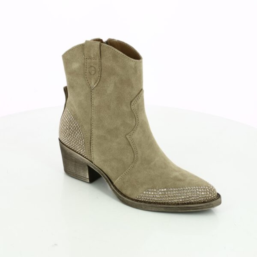 Kevin Ladies | Tamaris Ankle boots Beige