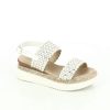 Kevin Ladies | River Woods Sandals White