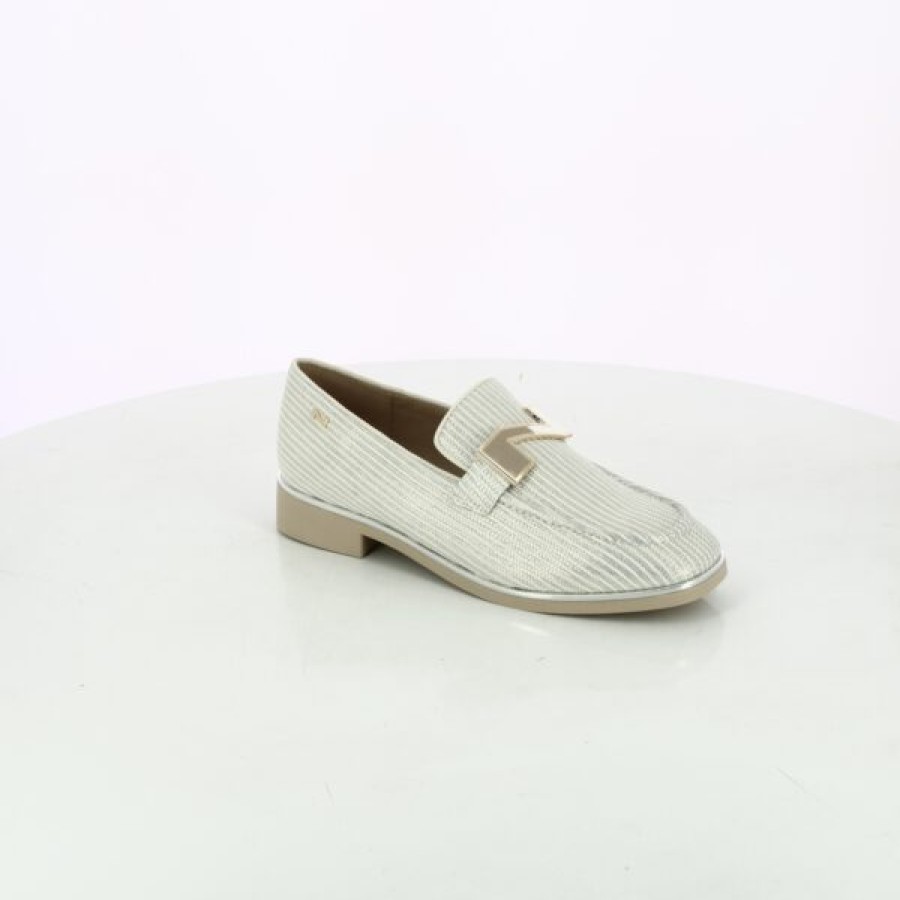 Kevin Ladies | Nathan-Baume Loafers - Gold Moccasins