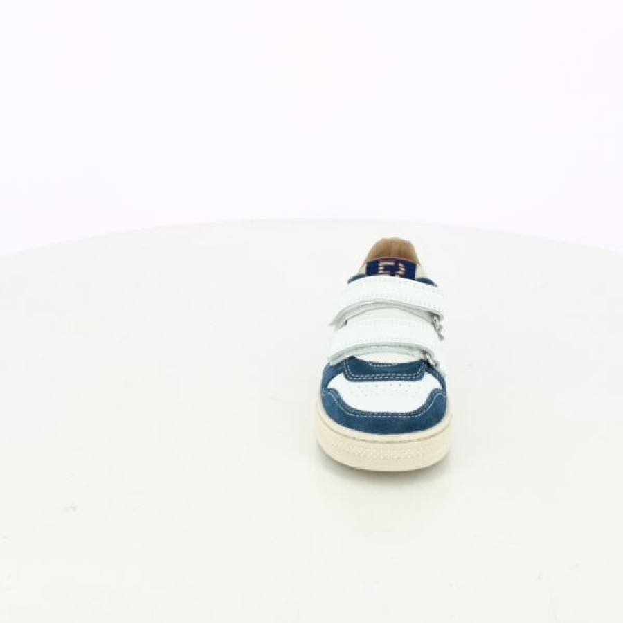 Kevin Boys | Romagnoli Velcro Shoes White