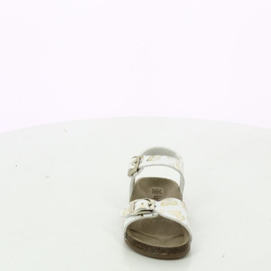 Kevin Girls | Kipling Sandals White