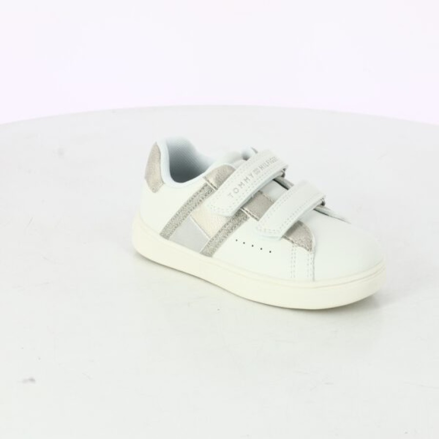 Kevin Girls | Tommy Hilfiger Kids Velcro Shoes White