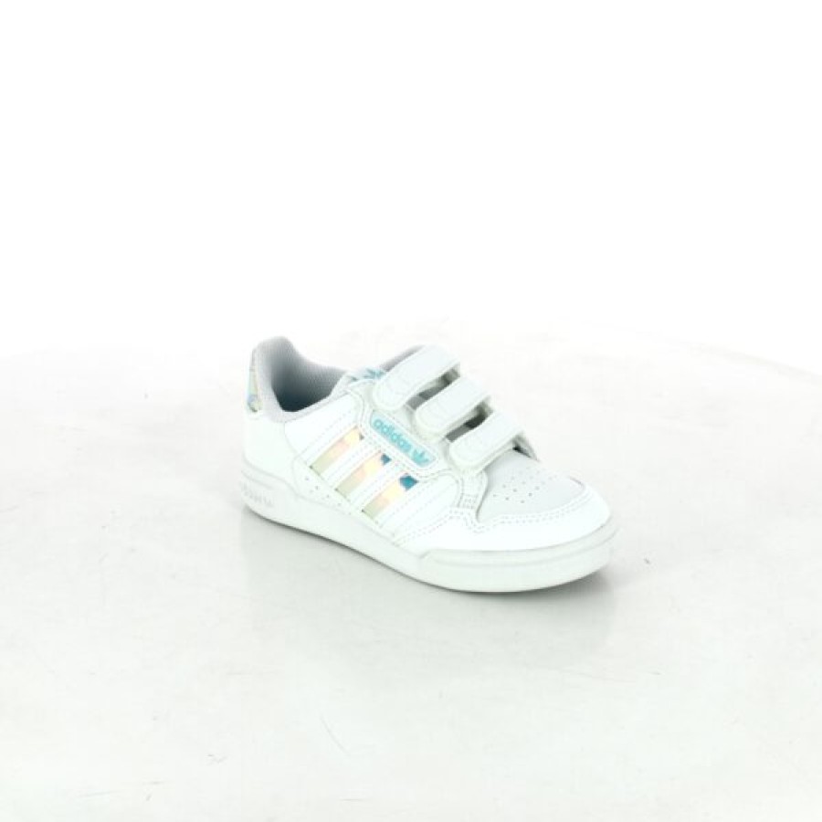 Kevin Girls | Adidas Velcro shoes White