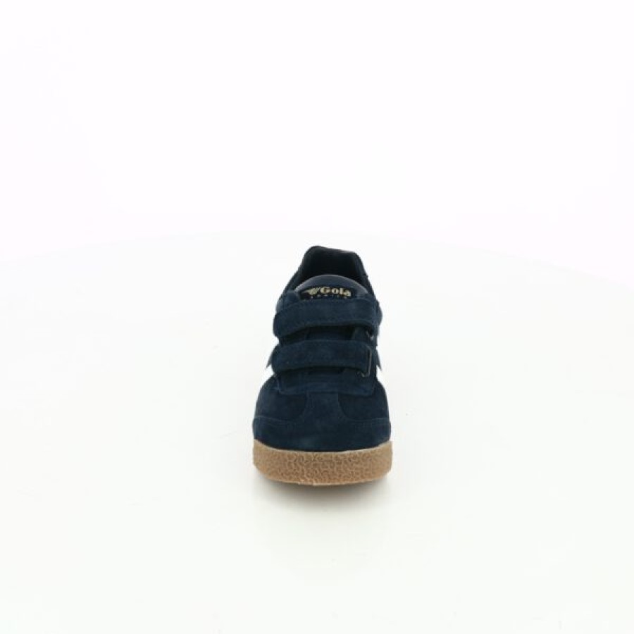 Kevin Boys | Throat Velcro Shoes Blue