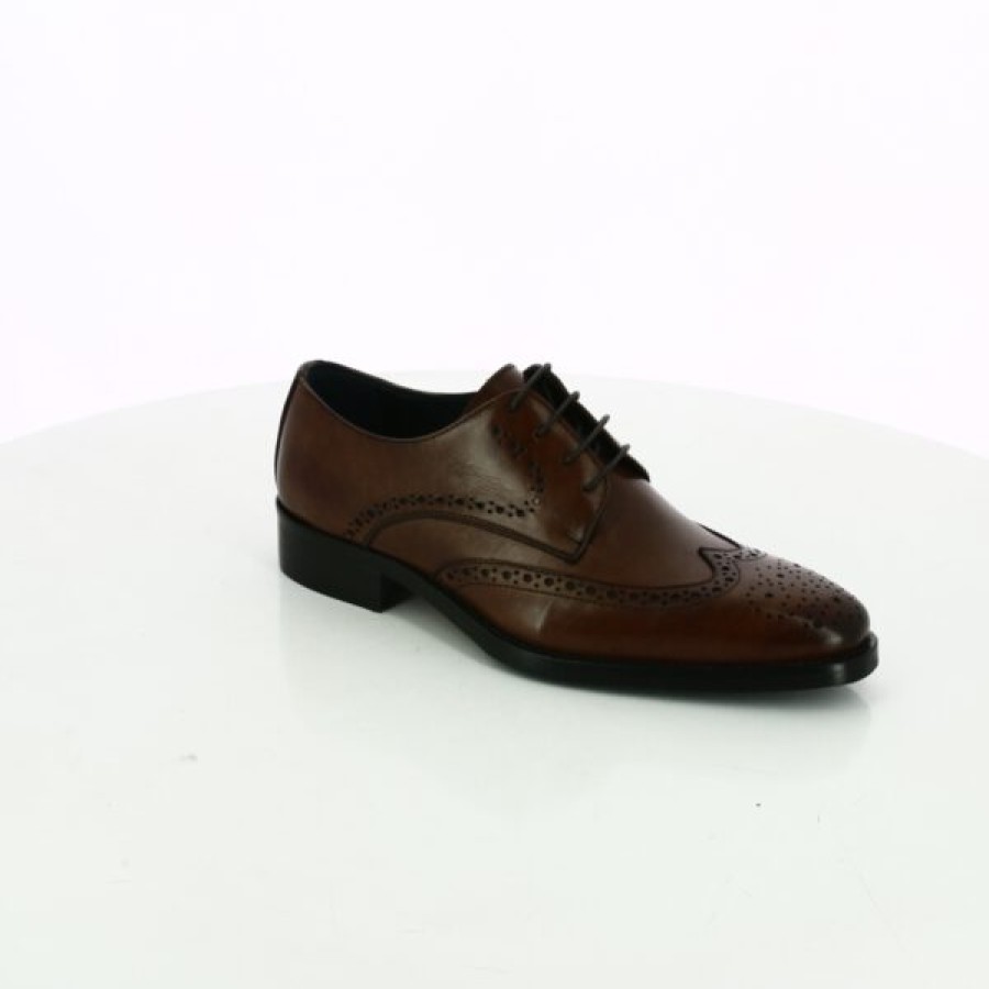 Kevin Gentlemen | Valdorini Lace-up Shoes Cognac