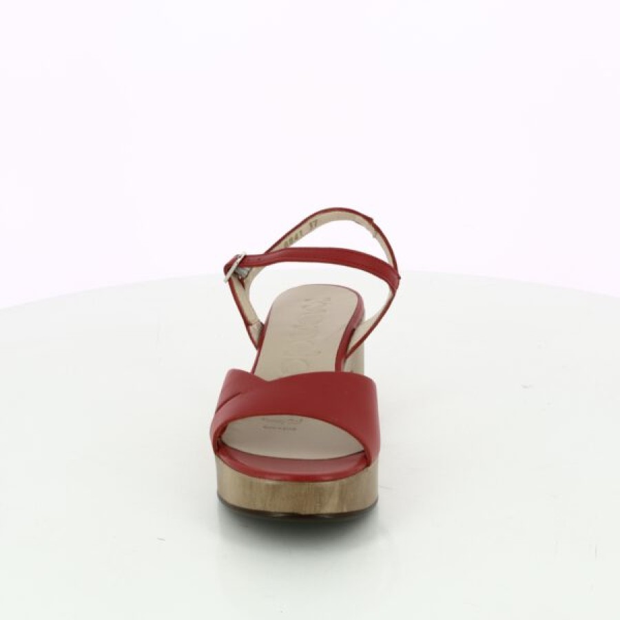 Kevin Ladies | Wonders Sandals Red