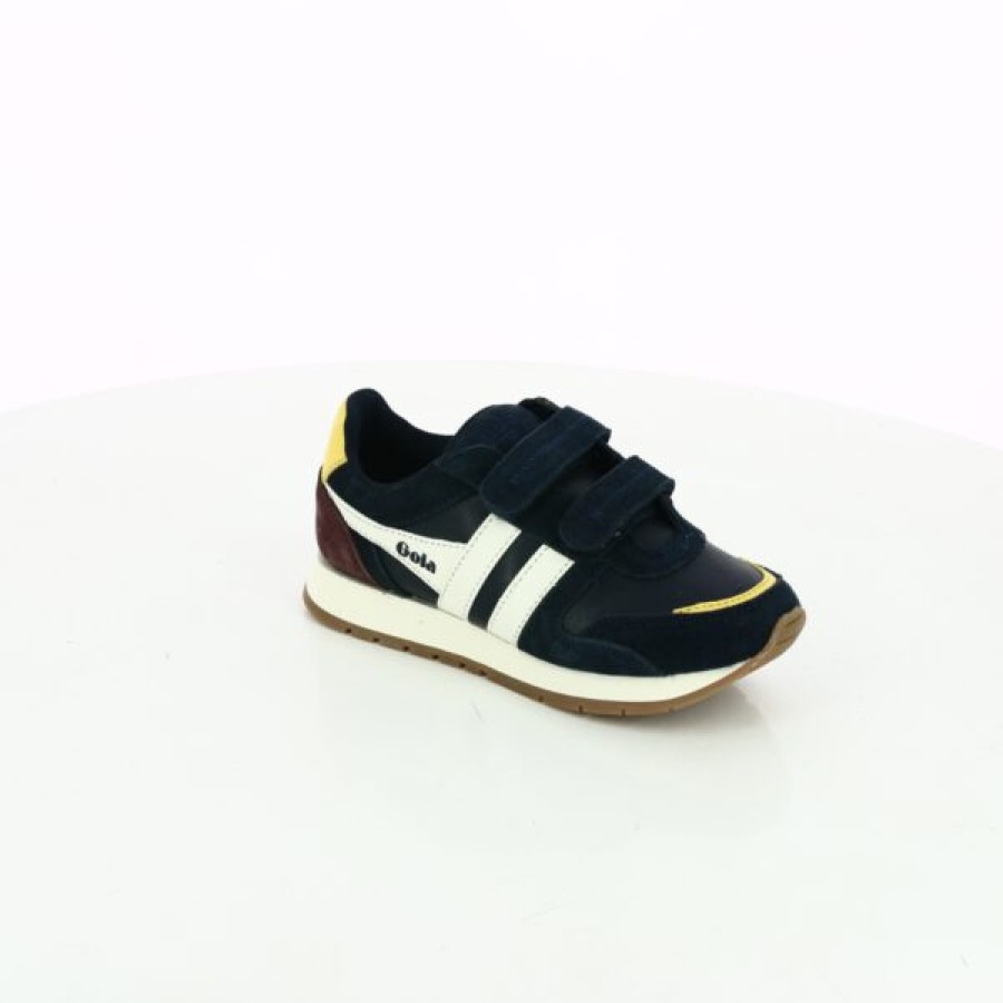 Kevin Boys | Throat Velcro Shoes Blue