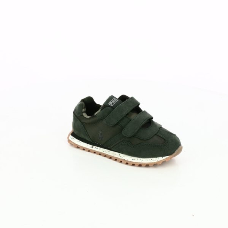 Kevin Boys | Ralph Lauren Velcro shoes Green