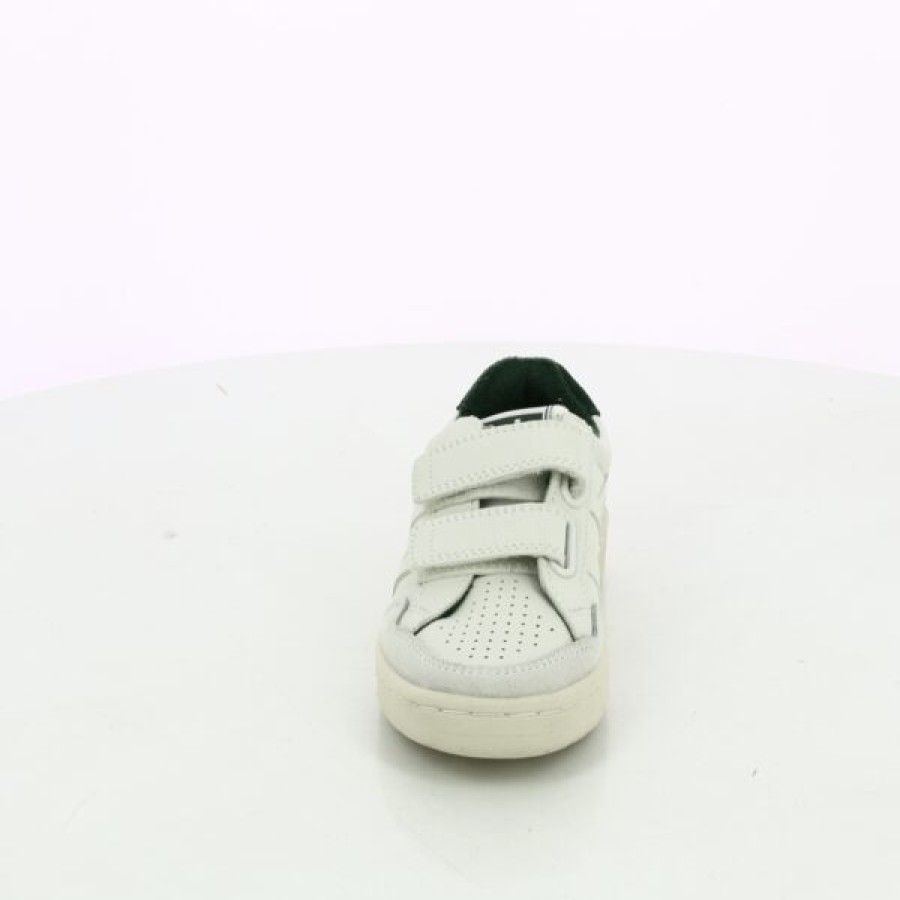 Kevin Boys | Throat Velcro Shoes White