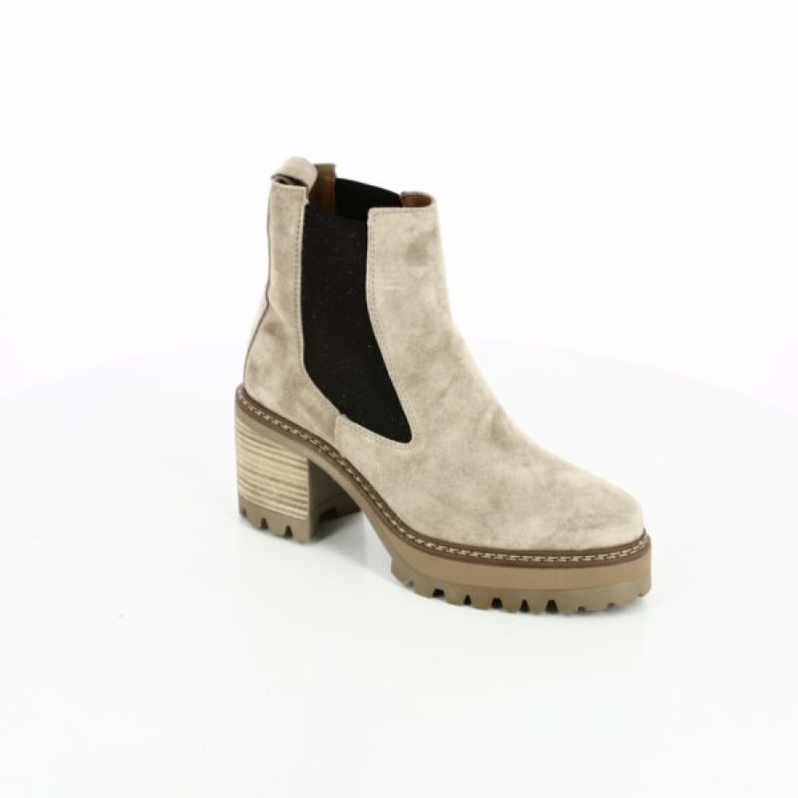 Kevin Ladies | Alpe Boots - Beige Bottines