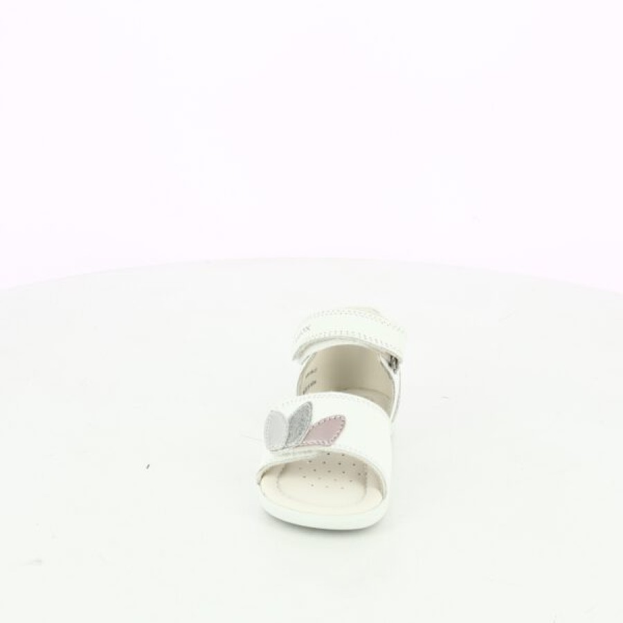 Kevin Girls | Geox Sandals White