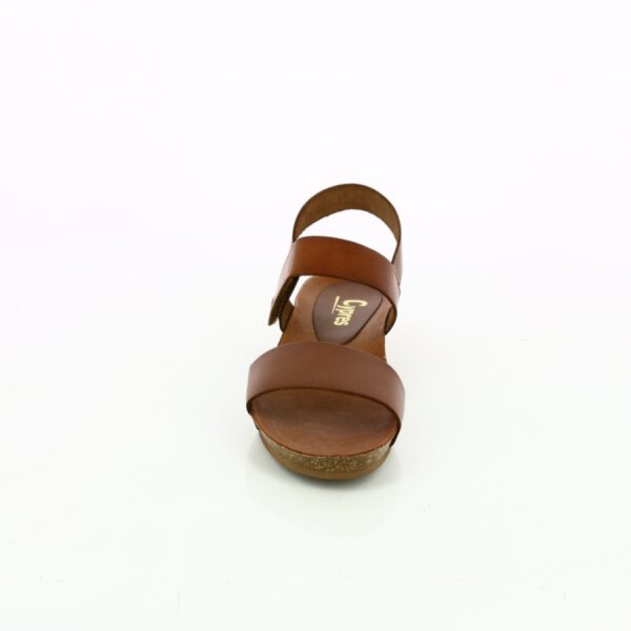 Kevin Ladies | Cypress Sandals Cognac