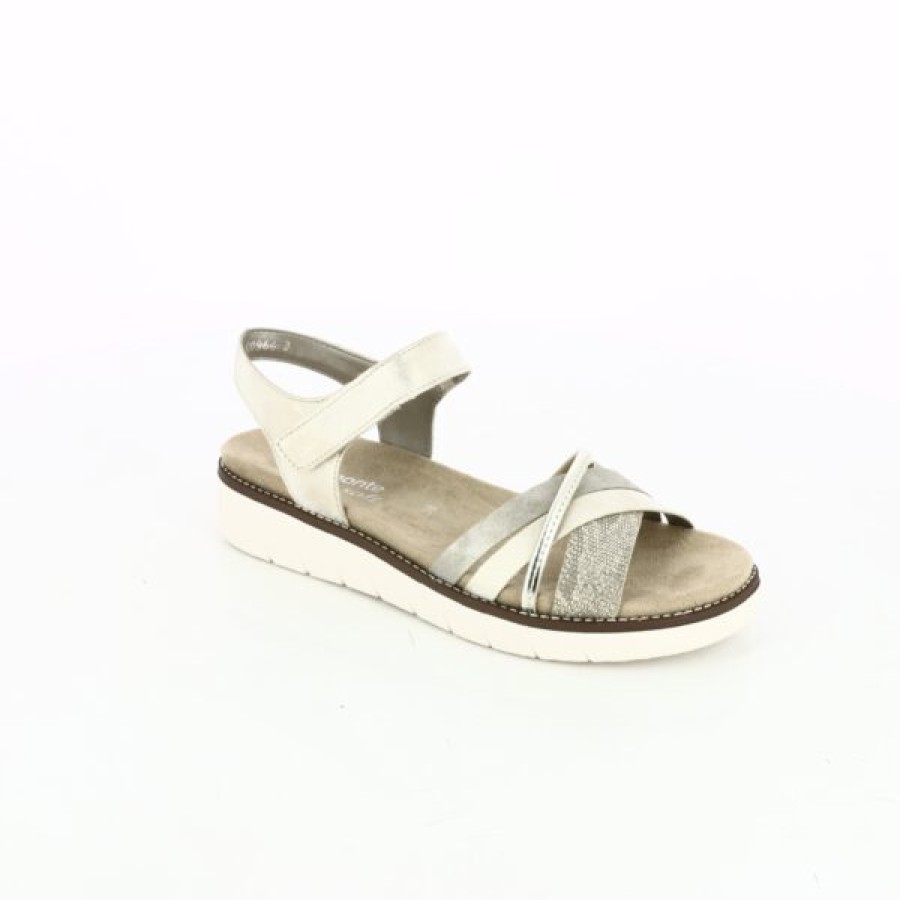 Kevin Ladies | Remonte Sandals Gold