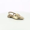 Kevin Ladies | Gioia Loafers - Gold Moccasins