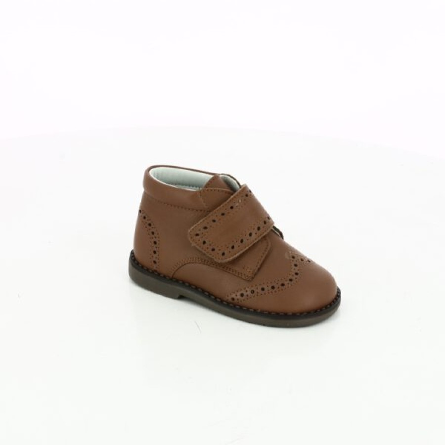 Kevin Boys | Andanines Velcro shoes Cognac