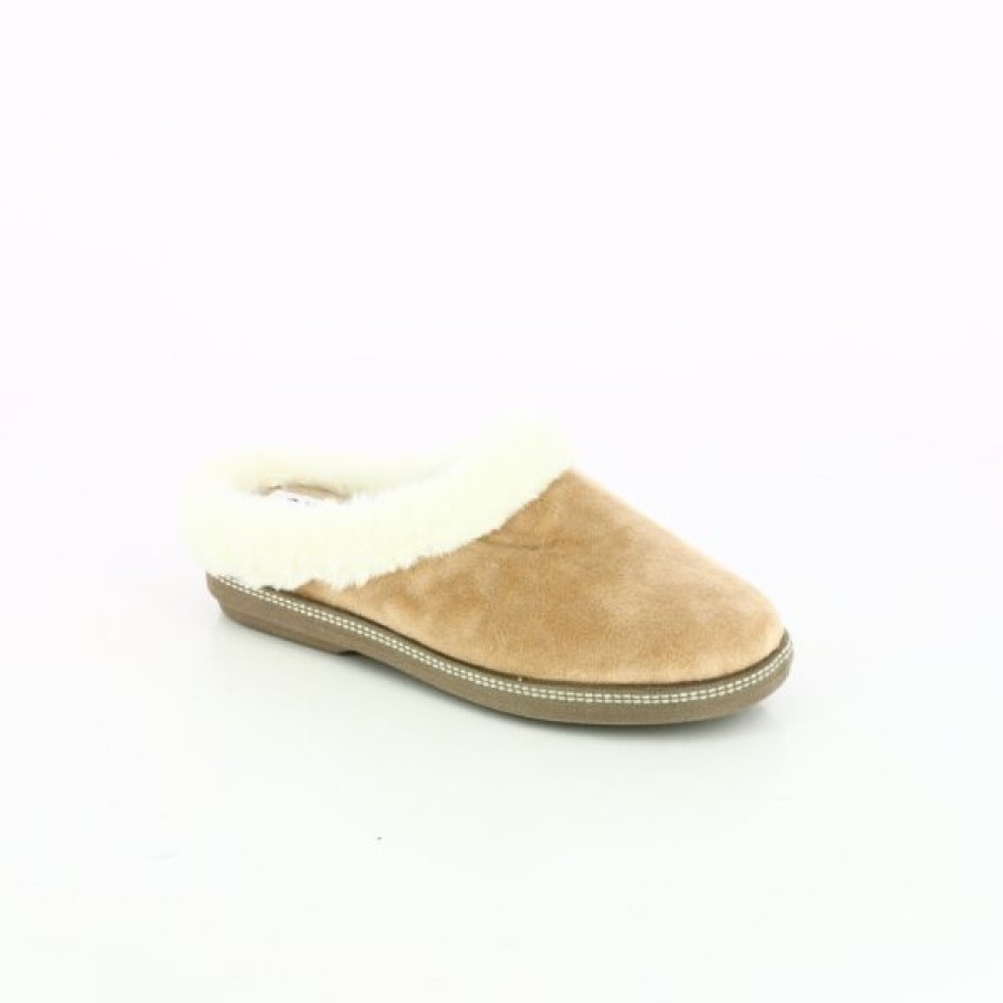 Kevin Ladies | Cypress Slippers Beige