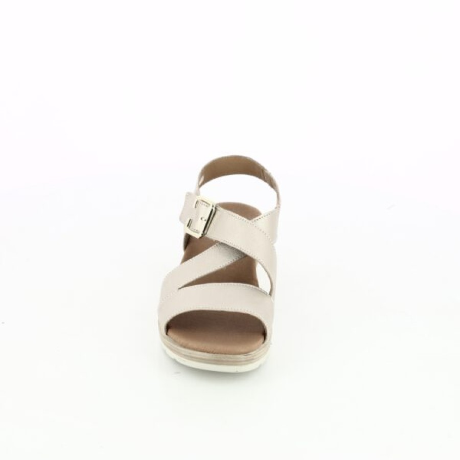 Kevin Ladies | Mephisto Sandals Gold