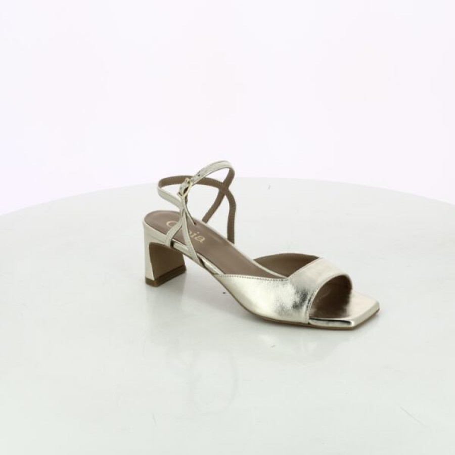 Kevin Ladies | Gioia Sandals Gold