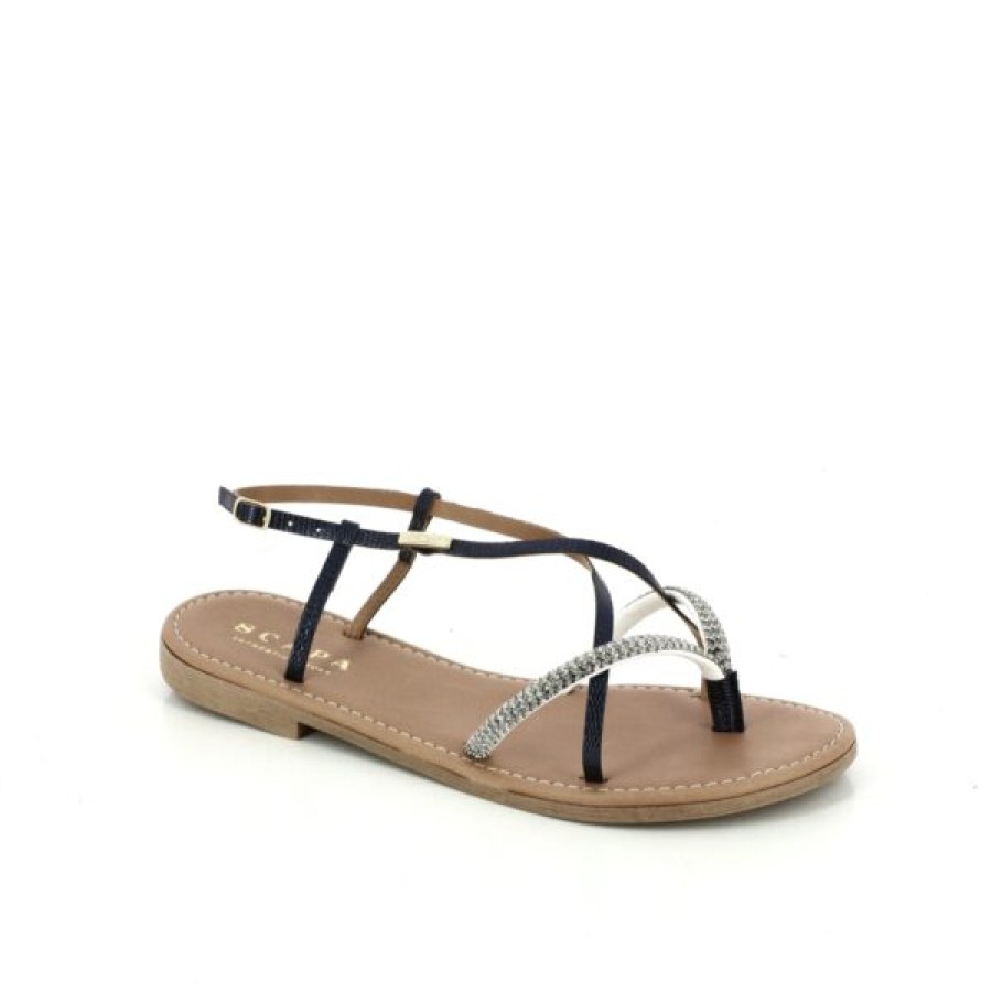 Kevin Ladies | Scapa Sandals Blue