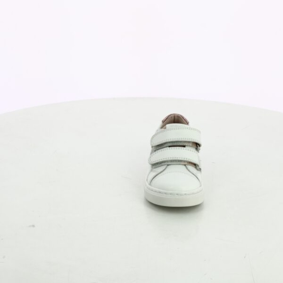 Kevin Girls | Geox Velcro shoes White