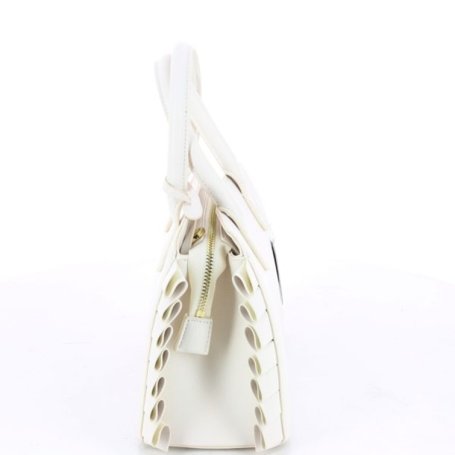 Kevin Accessories | Kisses Of Pearl Handbags White