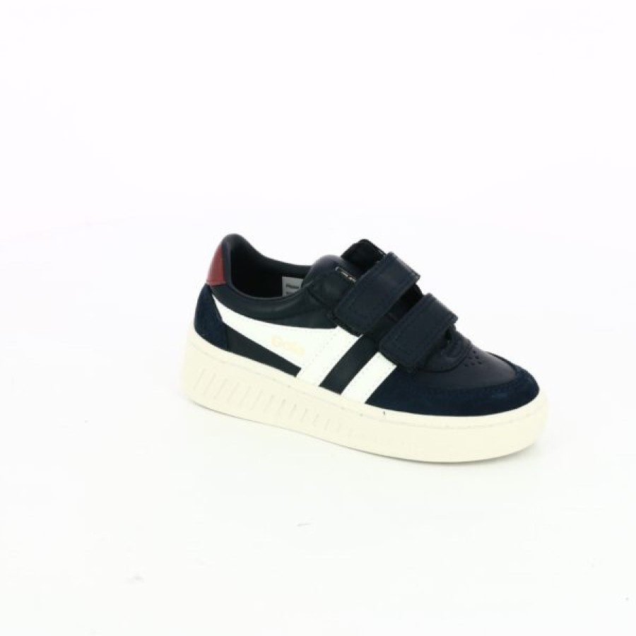 Kevin Boys | Throat Velcro Shoes Blue