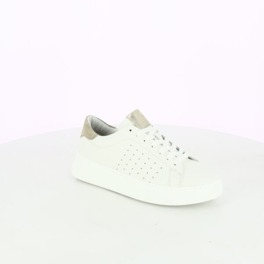 Kevin Ladies | Hip Lace-up Shoes White