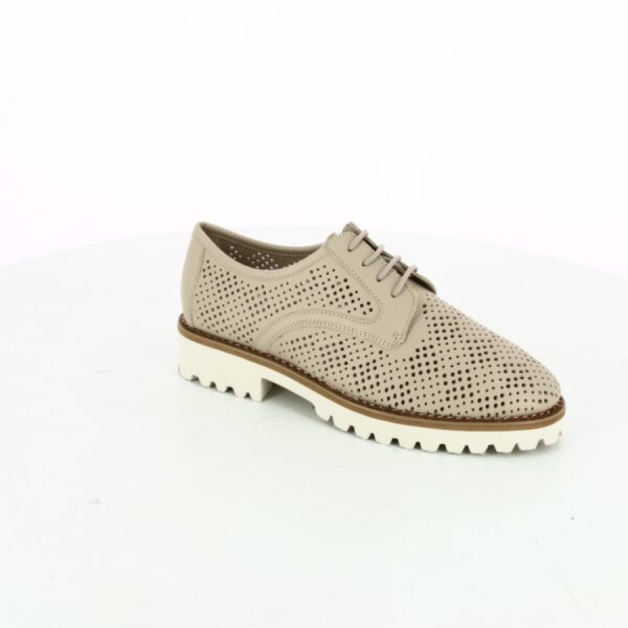 Kevin Ladies | Gioia Lace-up Shoes Beige