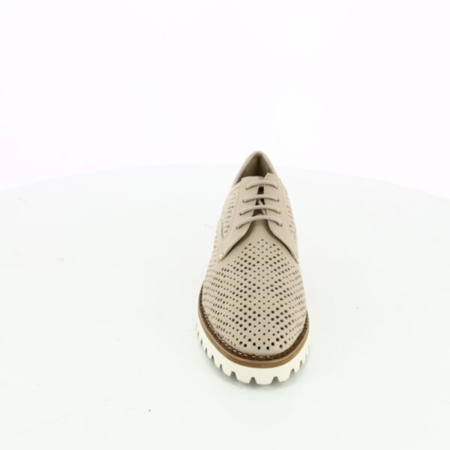 Kevin Ladies | Gioia Lace-up Shoes Beige