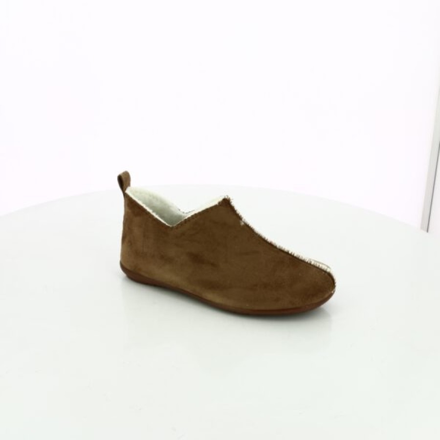 Kevin Ladies | Cypress Slippers Cognac