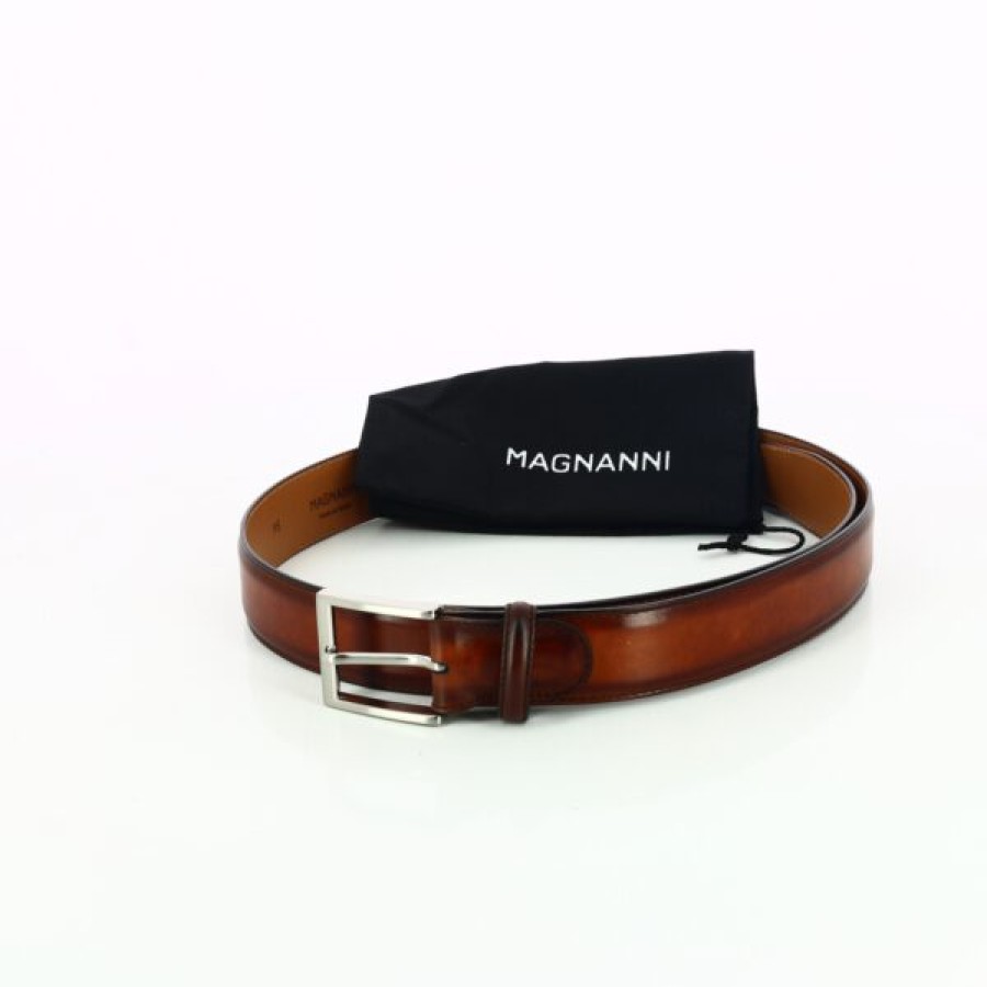 Kevin Accessories | Magnanni Belts Cognac