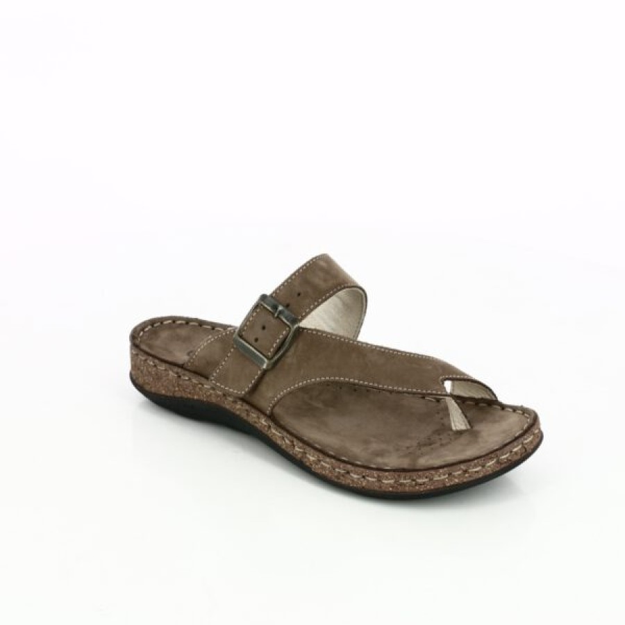 Kevin Ladies | Cypress Slippers Cognac