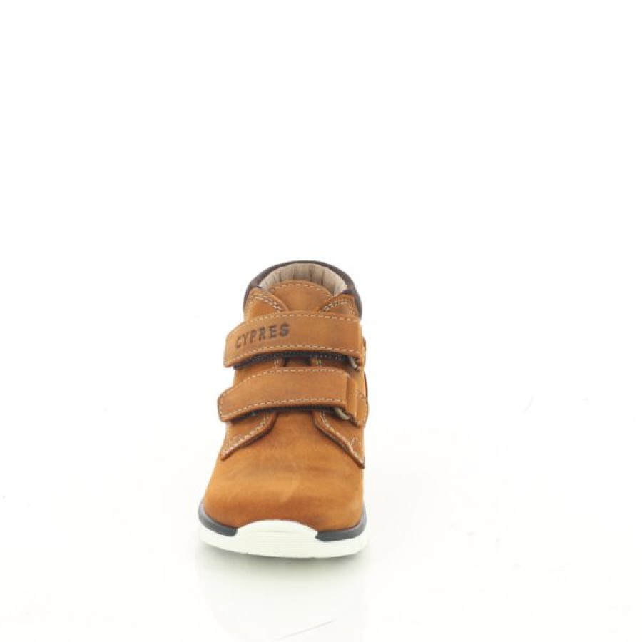 Kevin Boys | Cypres Velcro shoes Cognac