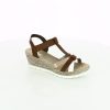 Kevin Ladies | Rieker Sandals Cognac