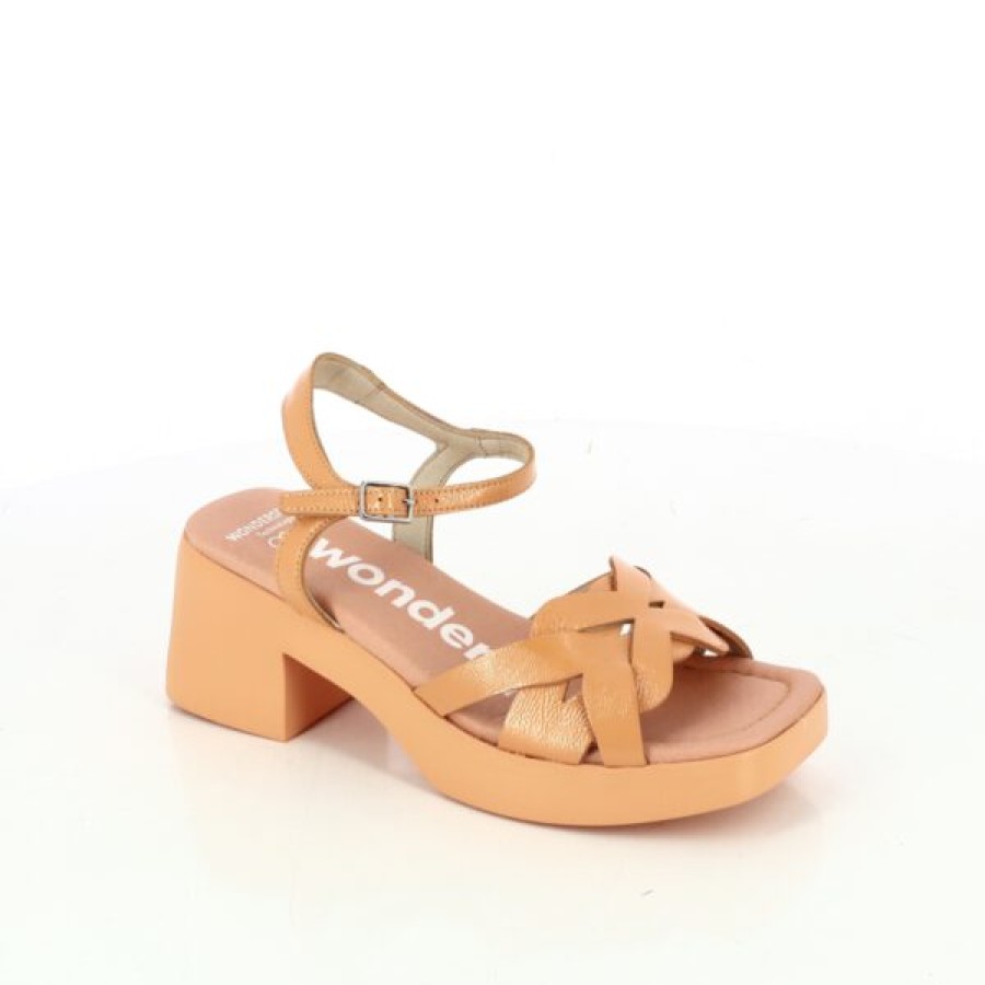 Kevin Ladies | Wonders Sandals Orange