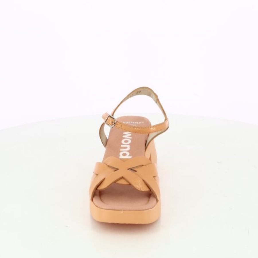 Kevin Ladies | Wonders Sandals Orange