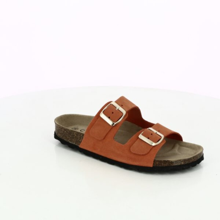 Kevin Ladies | Cypress Slippers Orange