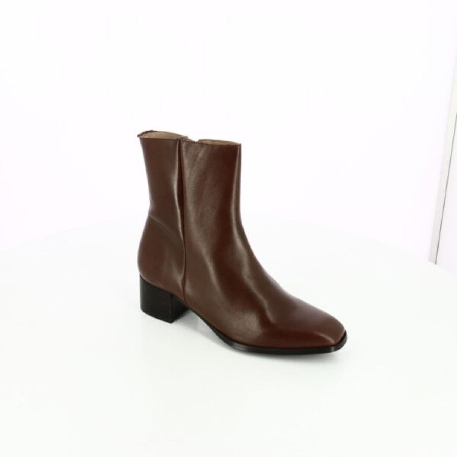 Kevin Ladies | Cypres Ankle boots Cognac