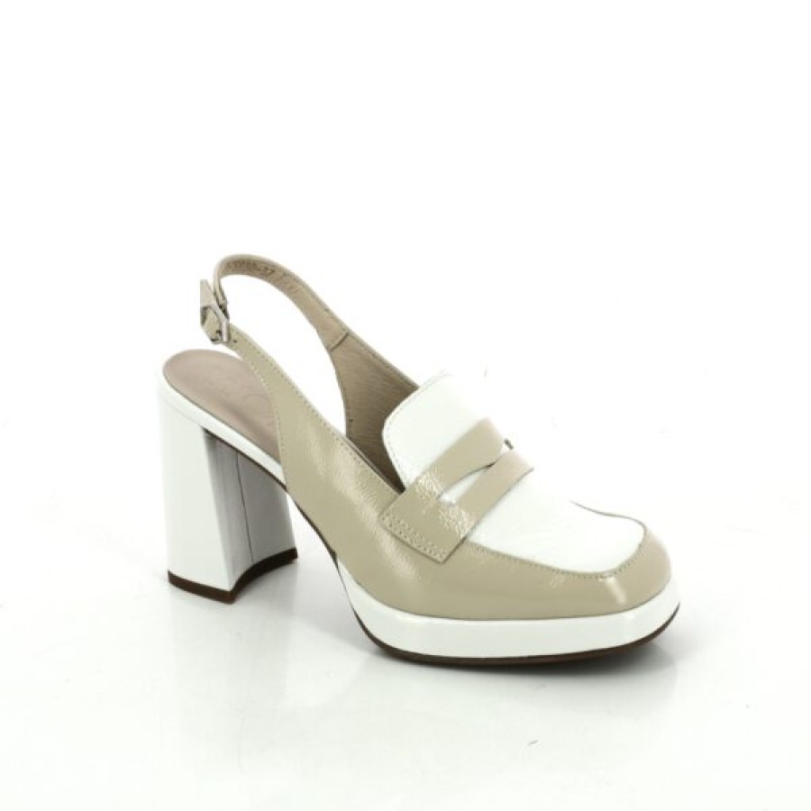 Kevin Ladies | Wonders Pumps Beige