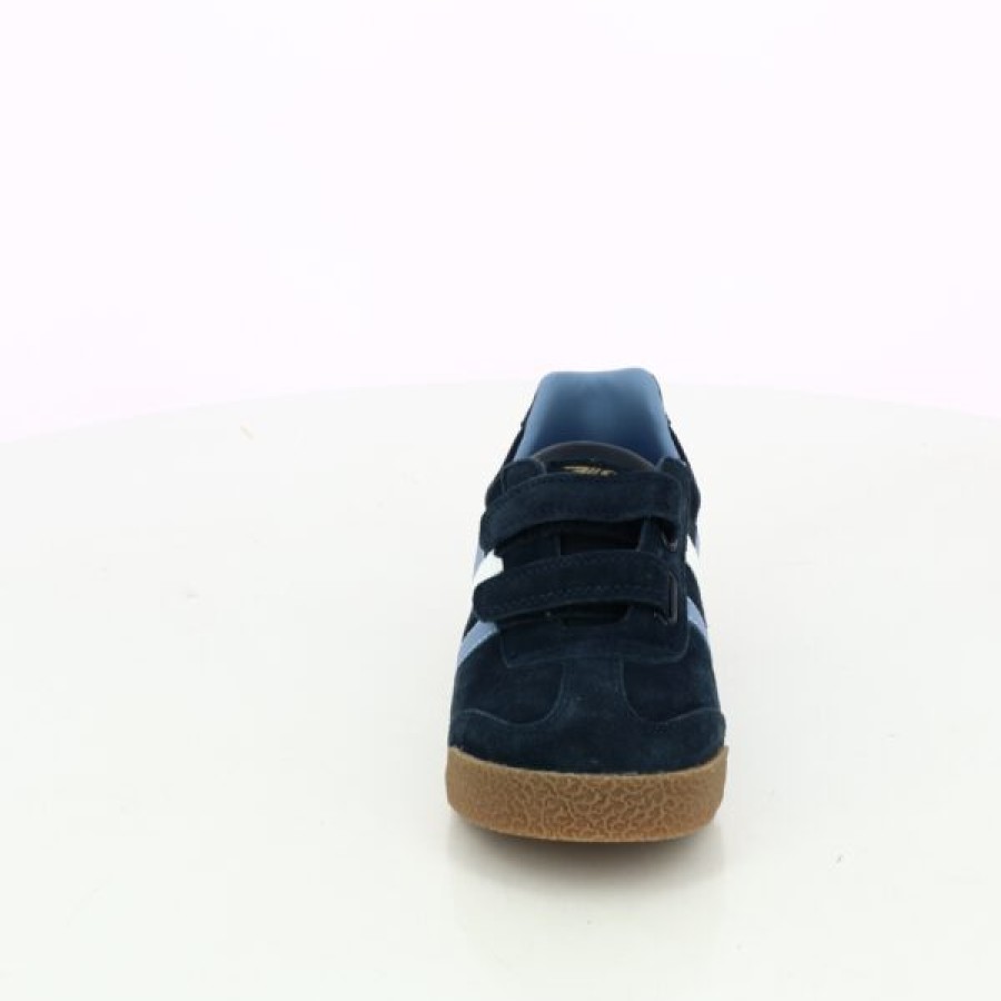 Kevin Boys | Throat Velcro Shoes Blue