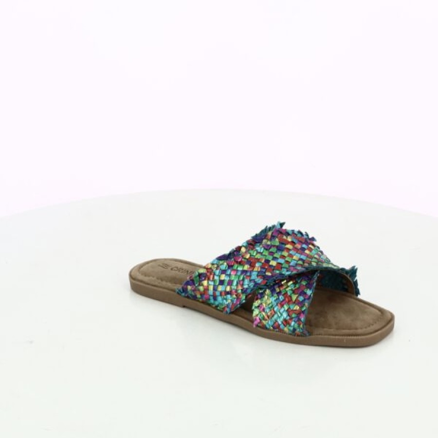 Kevin Ladies | Crinkles Slippers Multi