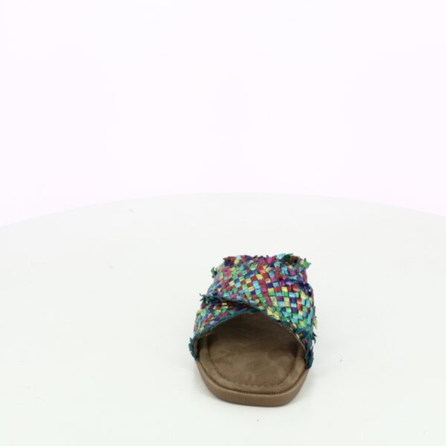 Kevin Ladies | Crinkles Slippers Multi