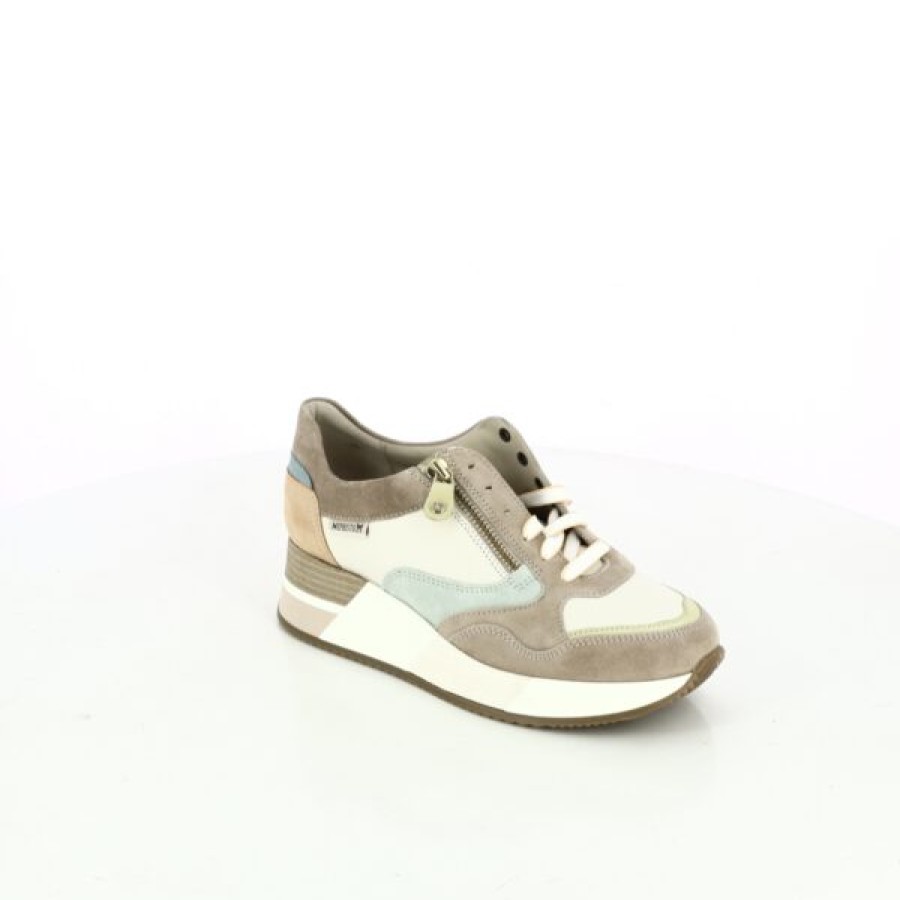 Kevin Ladies | Mephisto Lace-up Shoes Beige