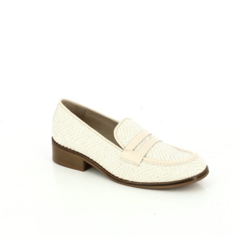 Kevin Ladies | Wonders Loafers - Beige Moccasins