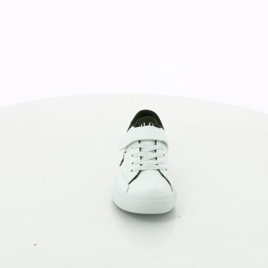 Kevin Boys | Ralph Lauren Velcro Shoes White