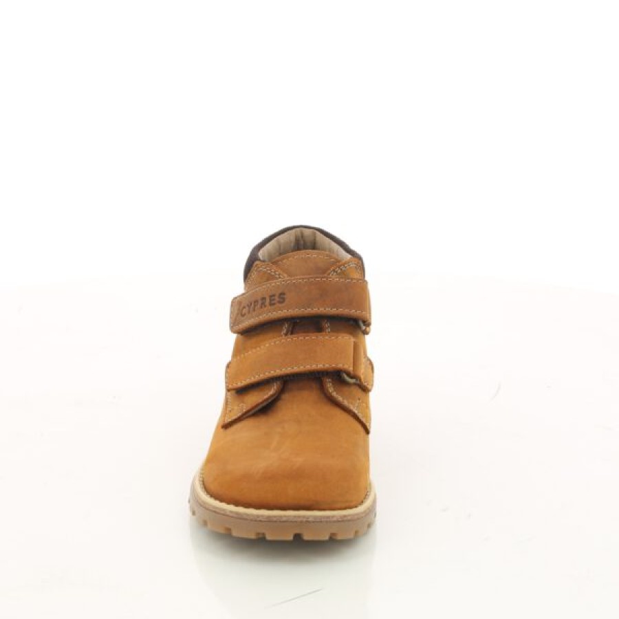 Kevin Boys | Cypres Velcro shoes Cognac