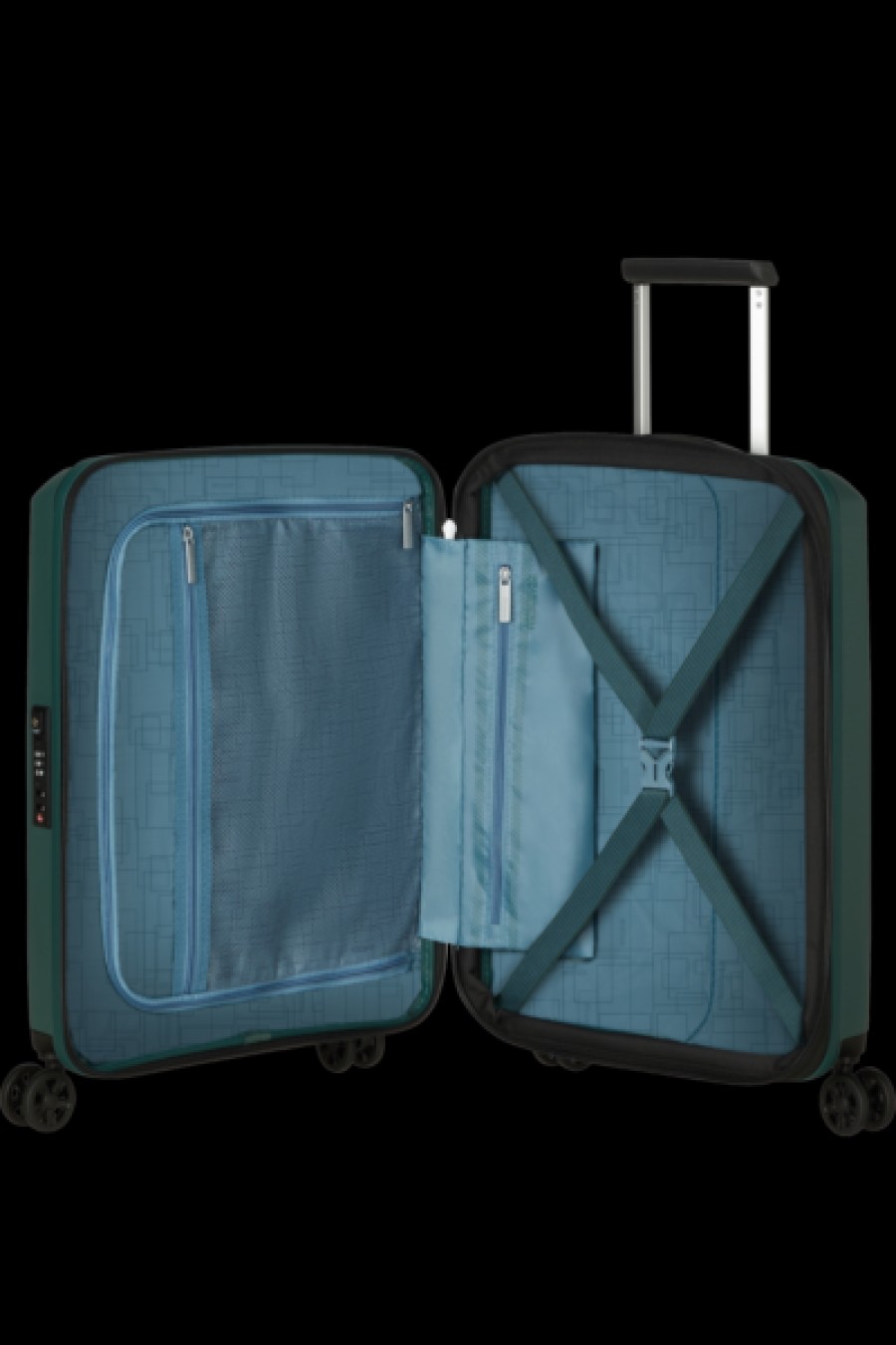 Kevin Travel suitcases | American Tourister Green