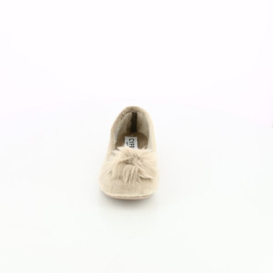 Kevin Ladies | Cypress Slippers Beige