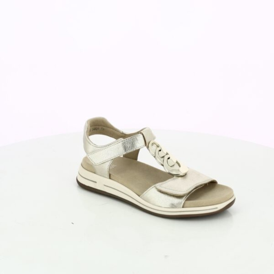 Kevin Ladies | Ara Sandals Gold