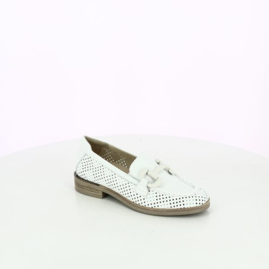 Kevin Ladies | Softwaves Loafers - Moccasins White